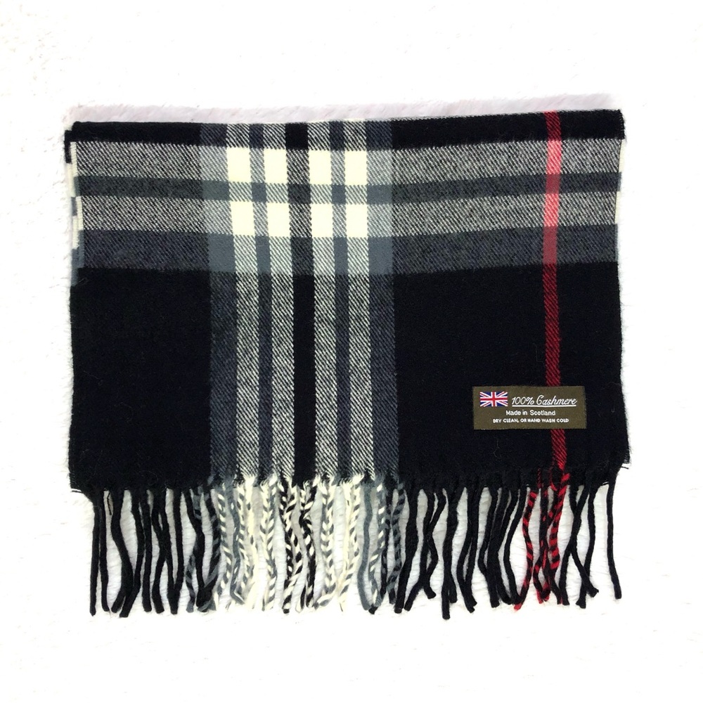 100% Cashmere Made in Scotland Scarf